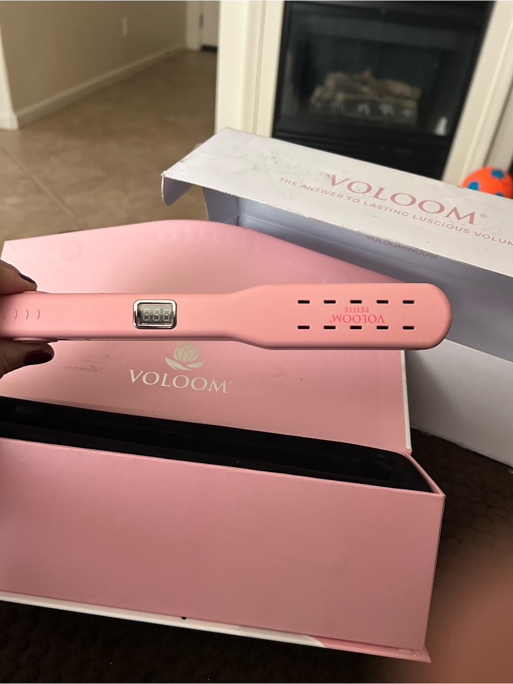 VOLOOM Voloom 2.0 1" Hair Volumizing Iron - Pink - Picture 4 of 7